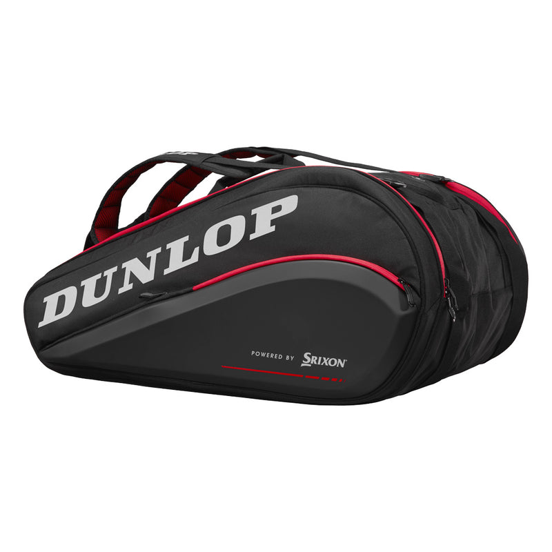 Dunlop Tac CX Performance 15 Racket Thermo Tennis Bag (Black/Red)